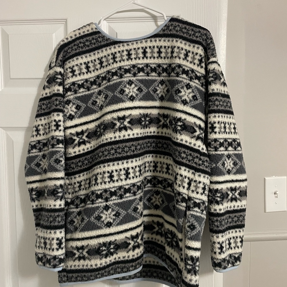 Landsend fleece pullover